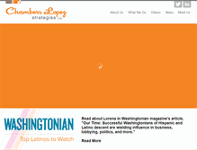 Tablet Screenshot of chamberslopez.com